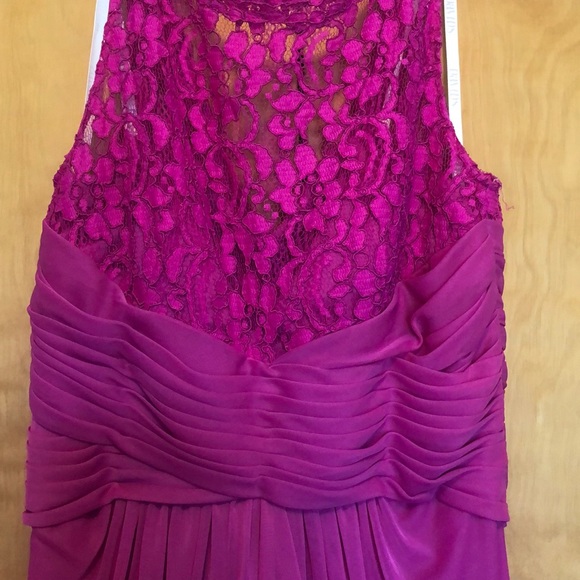 David’s Bridal Long Bridesmaid Dress - Picture 2 of 9